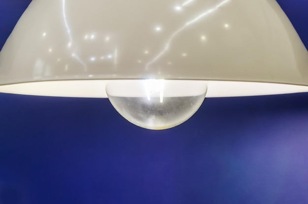 Lampadario moderno appeso alla parete blu scuro Lampada a sospensione a luce soffusa per l'ufficio della stanza