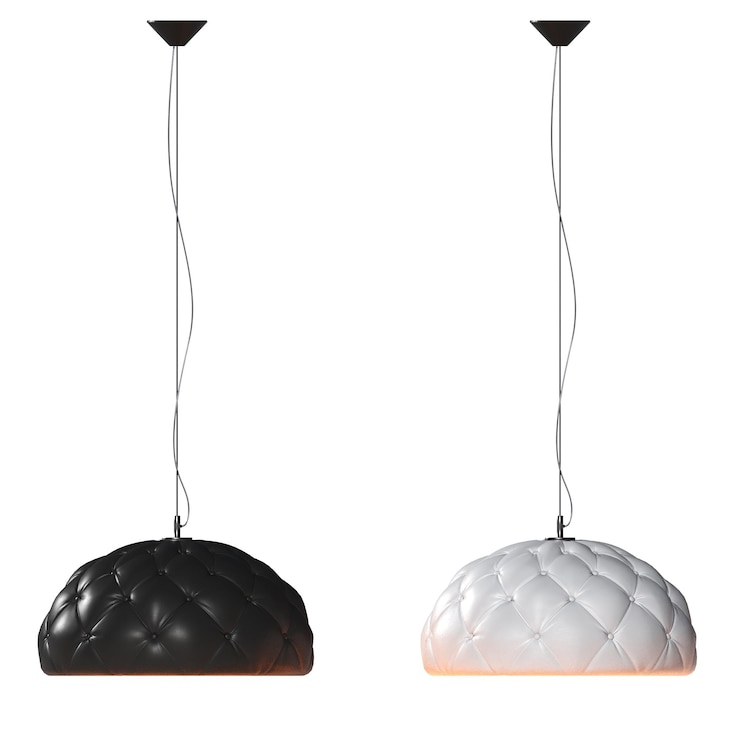 Foto lampadario sul soffitto isolato su sfondo bianco lampada a sospensione luce a sospensione illustrazione 3d