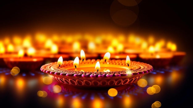 lampade diwali diya