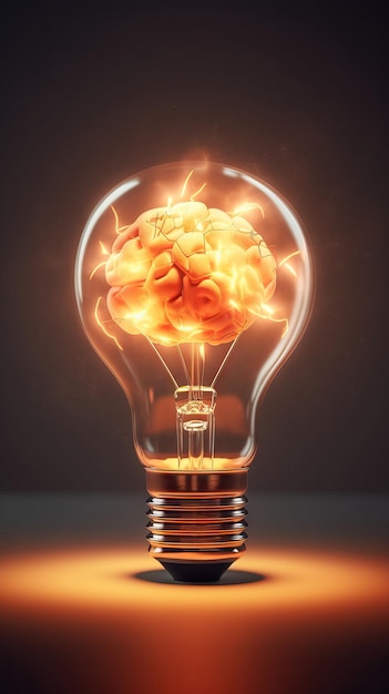 Lampadina idea concetto di grandi idee ispirazione innovazione invenzione pensiero efficace Pensare