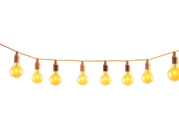 Lampadina lampadina di sfondo bianco elettricità