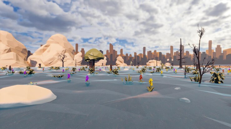 Photo landscape opportunities with wellness and opportunities and vital 3d render