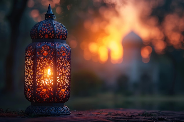 Lanterna araba ornamentale