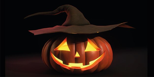 Lanterna di zucca 3D per Halloween