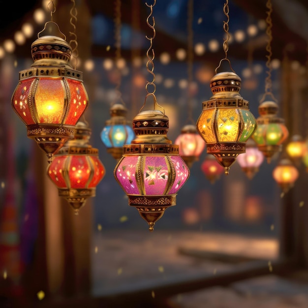 Lanterna tradizionale o akash kandil per il festival di Diwali