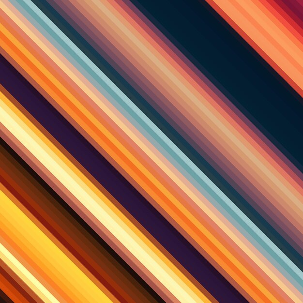 Latar belakang abstrak garis warna-warni Efek gerak Garis warna Latar belakang tekstur serat berwarna dan banner Pola gradien multi warna dan wallpaper bertekstur