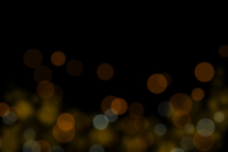 Latar belakang bokeh lingkaran warna buram abstrak