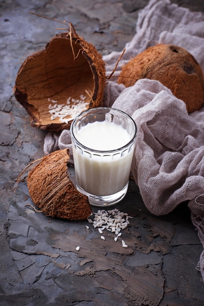 Latte di cocco vegano non caseario