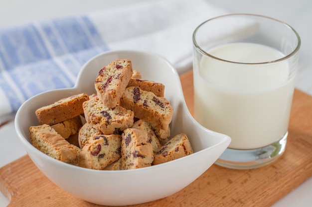 Latte e biscotti