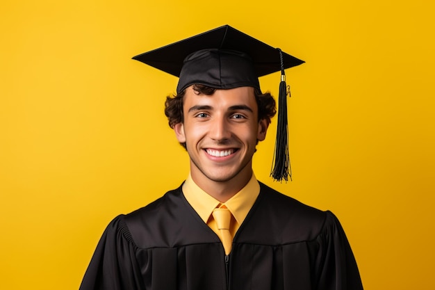 laurea in istruzione e concetto di persone gruppo di studenti internazionali felici in tavole di mortaio e