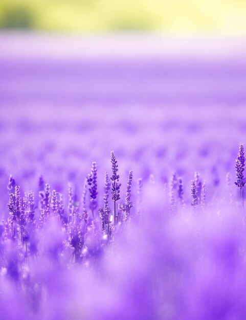 Lavender Dreams Abstract Lavender Fields Blur per uno sfondo tranquillo