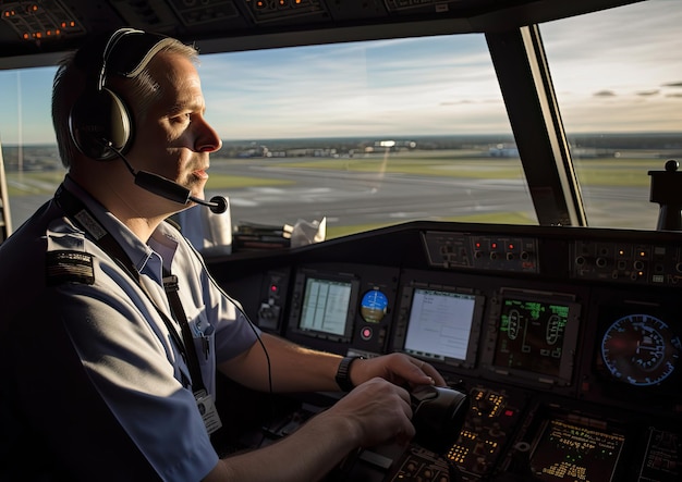 Lavorare come controllore del traffico aereo