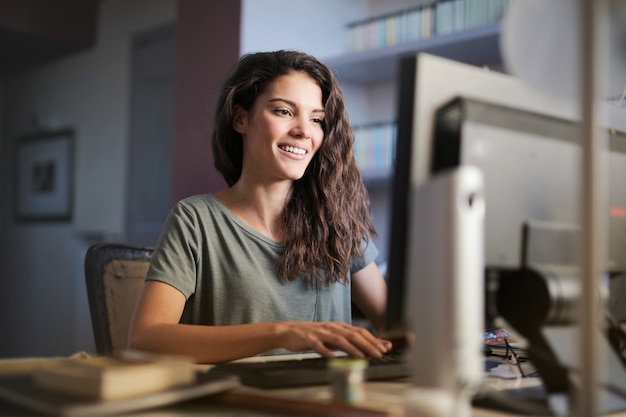 Lavorare su un computer