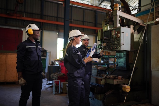 Lavoratore nel settore metalmeccanico