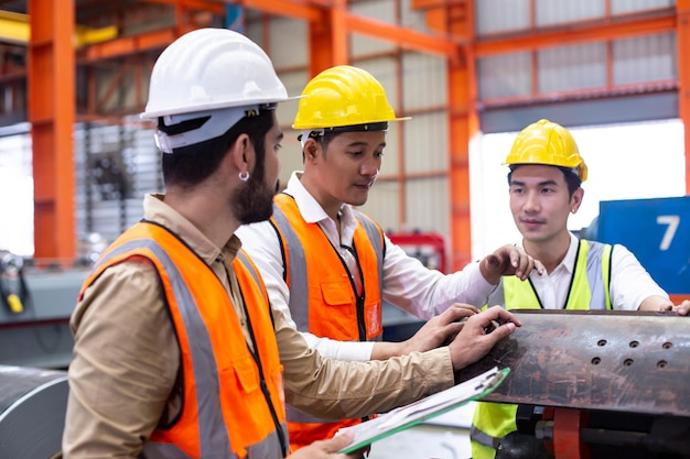 Lavoratori in una fabbrica