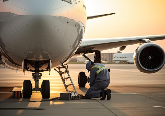 Lavoro come meccanico aeronautico