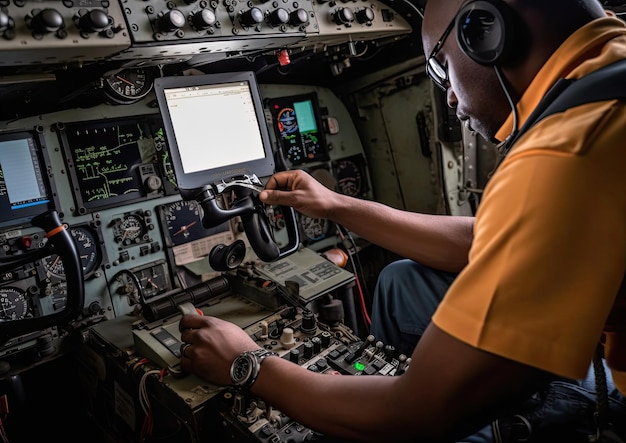 Lavoro come meccanico aeronautico