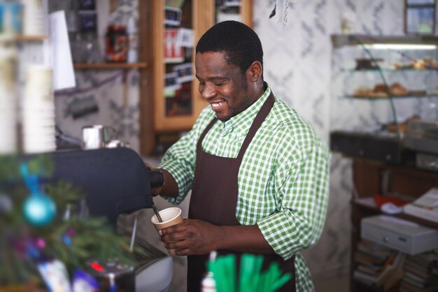 Lavoro in un caffè