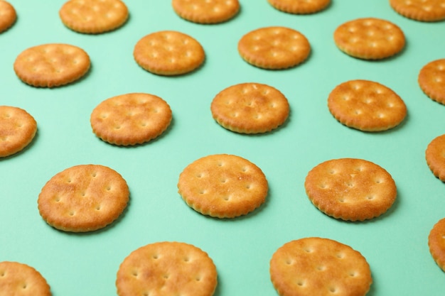 Lay piatto con biscotti cracker