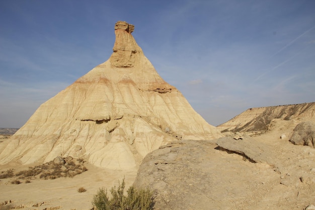 Le Bardenas Reales in Navarra Spagna