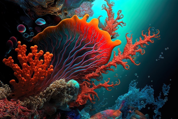 Le barriere coralline dei mari rossi