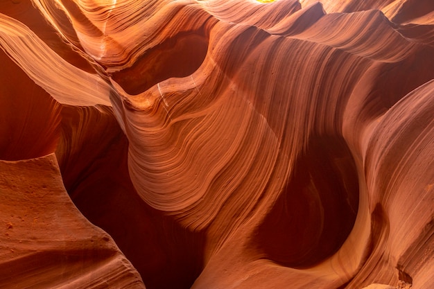 Le belle curve nelle pietre della Lower Antelope in Arizona. stati Uniti