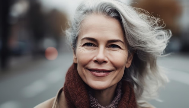 Le belle donne di mezza età sorridono