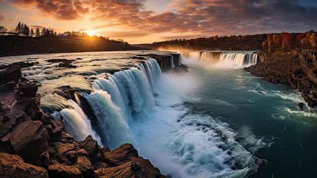 Le cascate del Niagara generano Ai