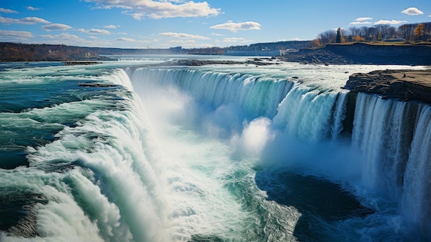 Le cascate del Niagara generano Ai