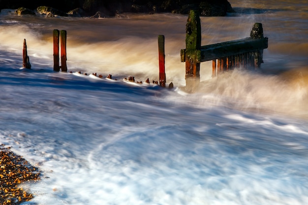 Le difese del mare di Reculver hanno visto giorni migliori