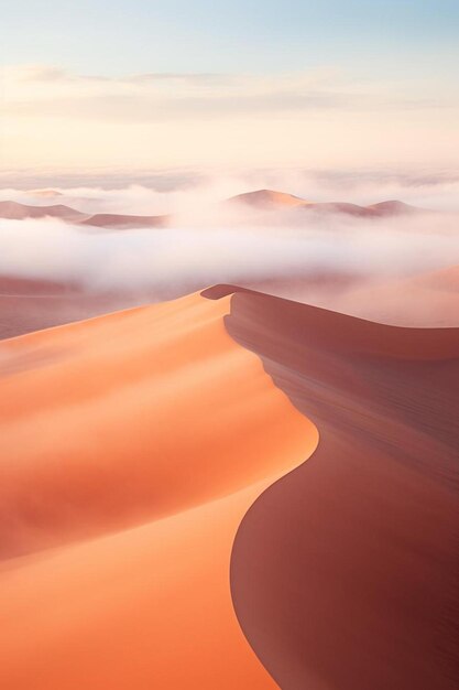 Le dune di sabbia sono il più bel deserto del mondo.