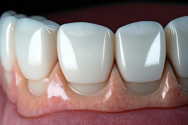 Le faccette in ceramica pressata creano un sorriso bianco perla