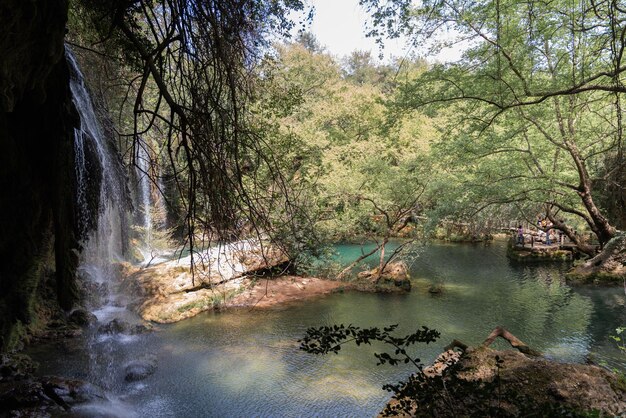 Le famose cascate di Kursunlu ad Antalya, in Turchia