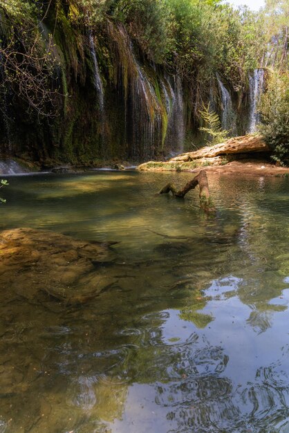 Le famose cascate di Kursunlu ad Antalya, in Turchia