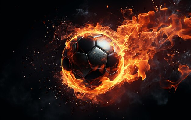 Le fiamme del calcio in fiamme