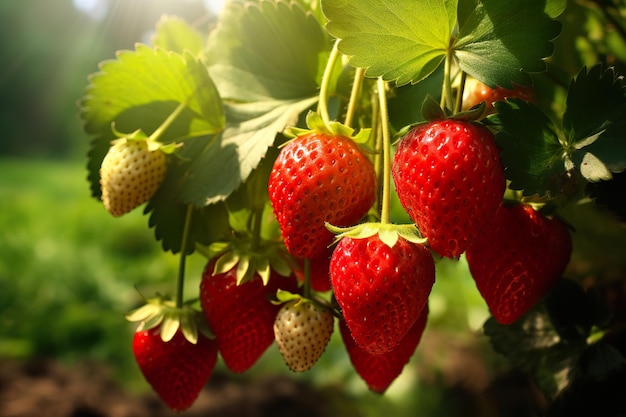 Le fragole biologiche Sweet Serenity abbracciano il fascino della natura