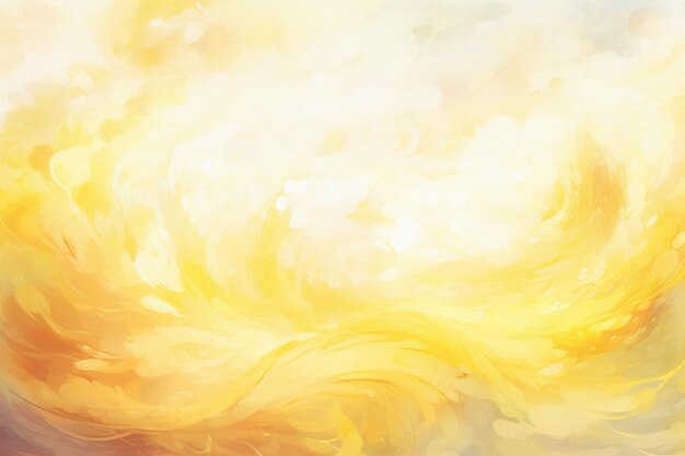 Le incantevoli sfumature gialle creano un capolavoro del cielo