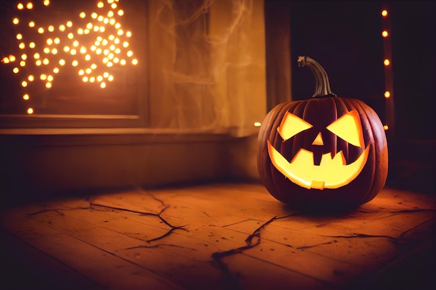 Le lampade delle zucche di Halloween