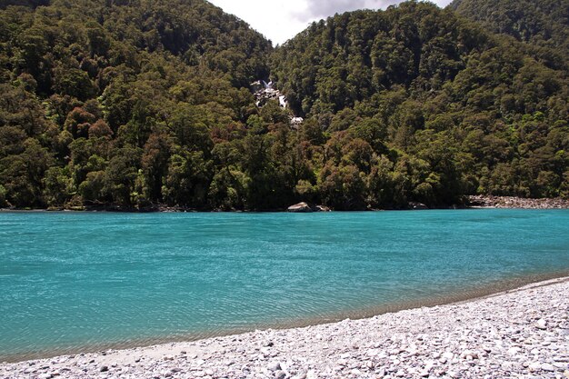 Le montagne e la valle dell'isola del sud, Nuova Zelanda