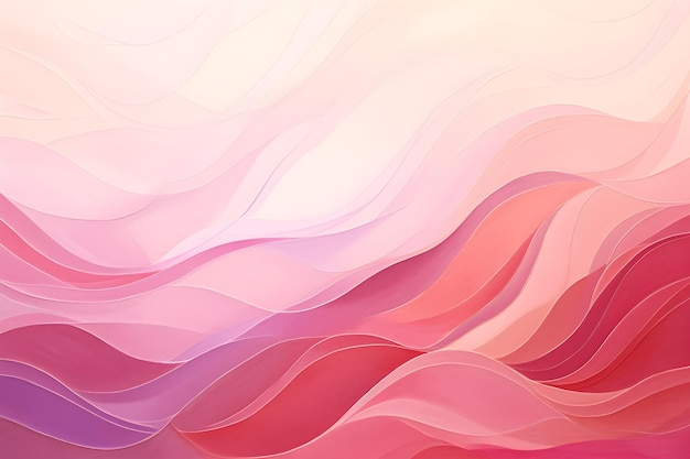 Le onde rosa fluide astratte dell'acquerello scorrono il fondo per il modello di progettazione dell'invito di banner di nozze