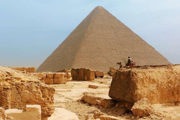 Le piramidi di Giza in Egitto