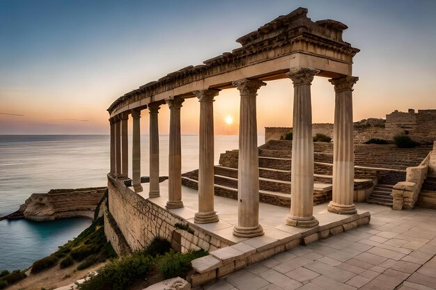 Le rovine dell'antica città di Efeso