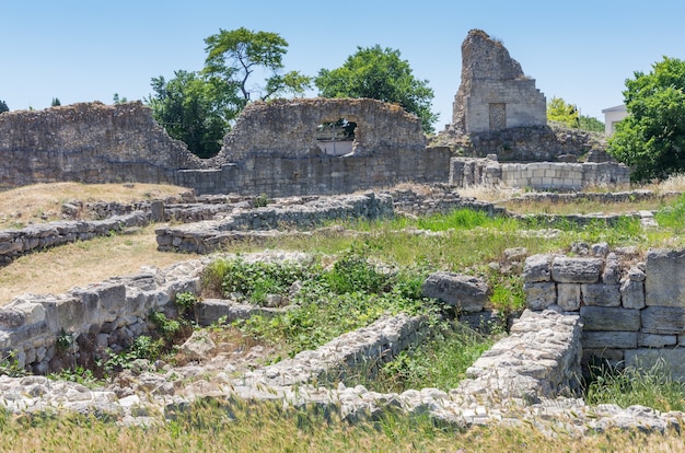 Le rovine della città antica