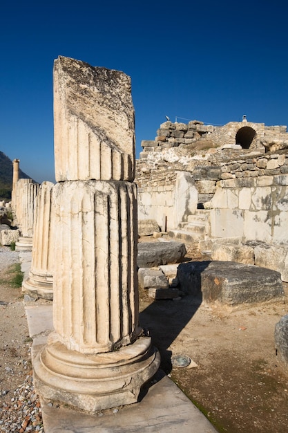 Le rovine di Efeso, Turchia, filtro polarizzatore applicato