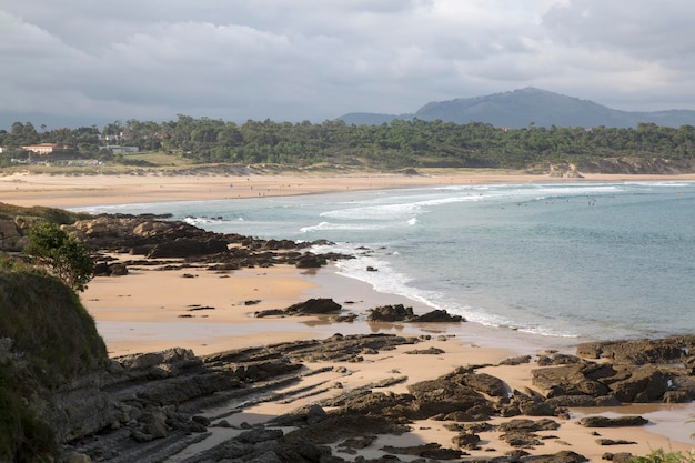 Le spiagge di Loredo e Somo a Santander, in Spagna