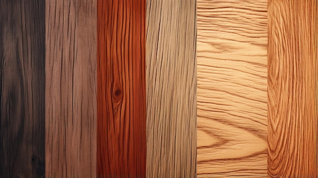 Le trame rustiche delle venature del legno formano uno sfondo piatto e naturale