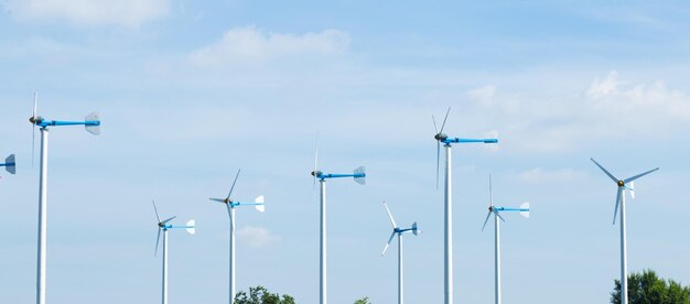 Le turbine eoliche generano elettricità