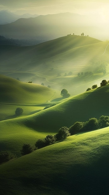 Le verdi colline d'Italia