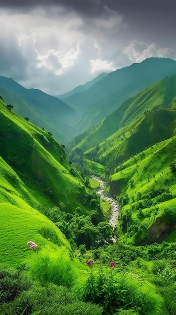 Le verdi montagne dell'Iran