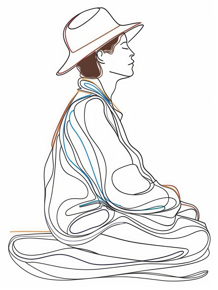 Photo learning to drive minimalist art generative ai
